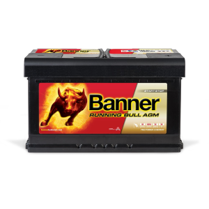 BANNER RUNNING BULL AGM 58001 12V-80AH 800A D+